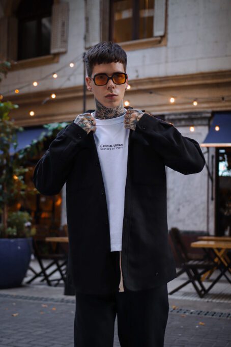 CAMISACO PAÑO NEGRO AZABACHE