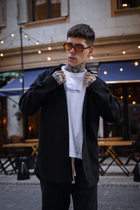 CAMISACO PAÑO NEGRO AZABACHE - Imagen 3