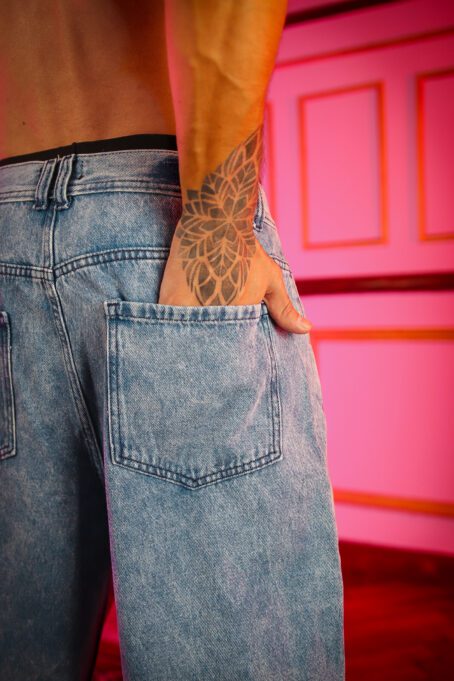 PANTALON BAGGY BLUE ELECTRIC - Imagen 7