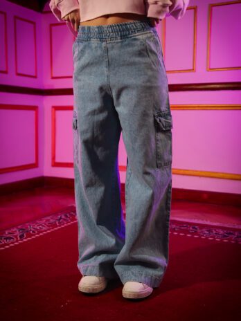 WIDE LEG BLUE