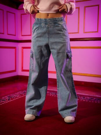 WIDE LEG BLUE