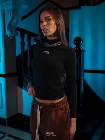 MEDIA POLERA BLACK