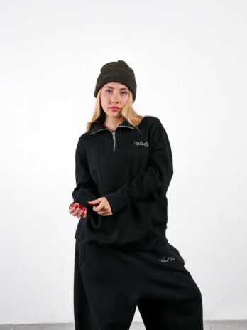 BUZO MEDIO CIERRE CLASS BLACK