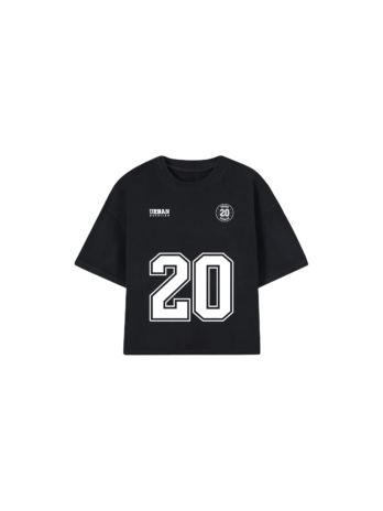 REMERA BOXY BLACK AMERICAN 20