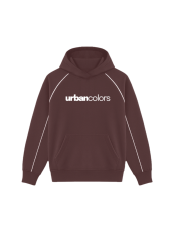 BUZO OVER URBAN COLORS CHOCO