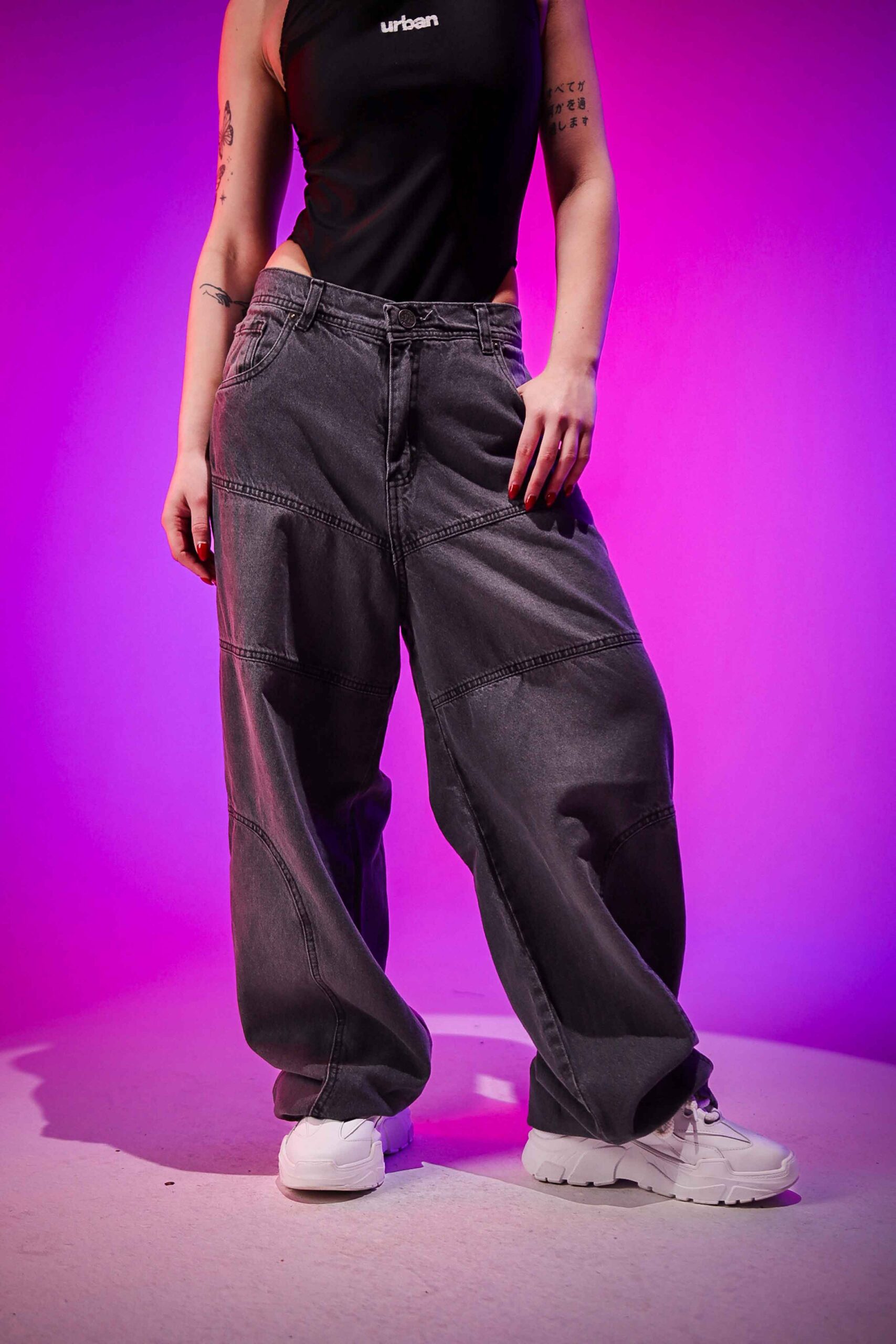 JEANS BAGGY DARK - Imagen 3