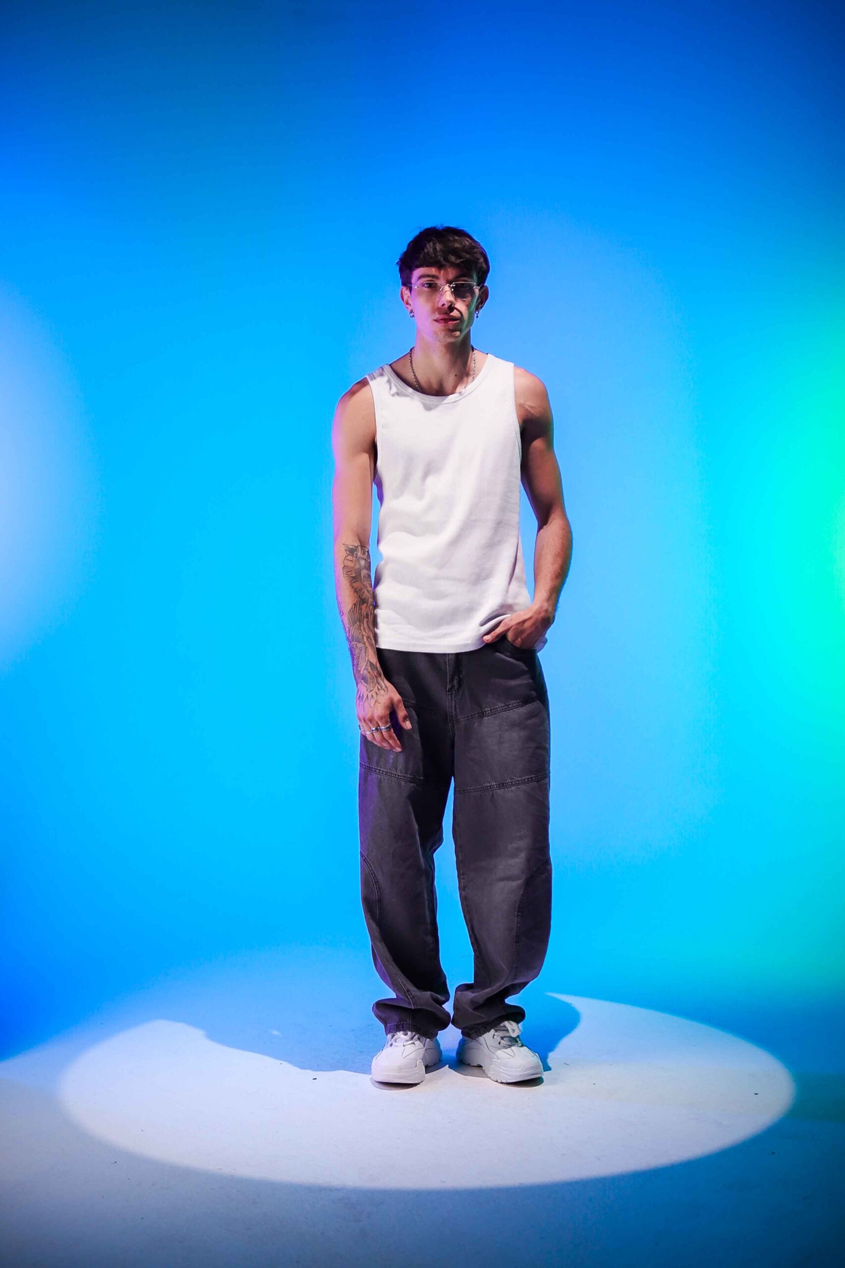 JEANS BAGGY DARK - Imagen 5