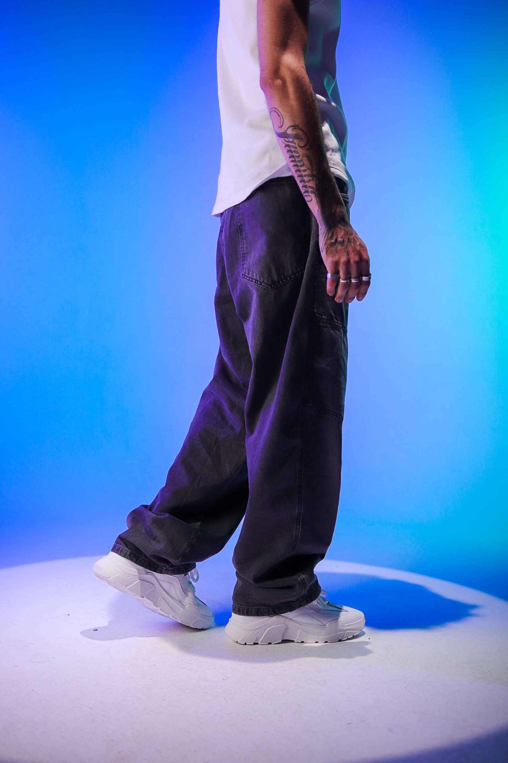 JEANS BAGGY DARK - Imagen 6