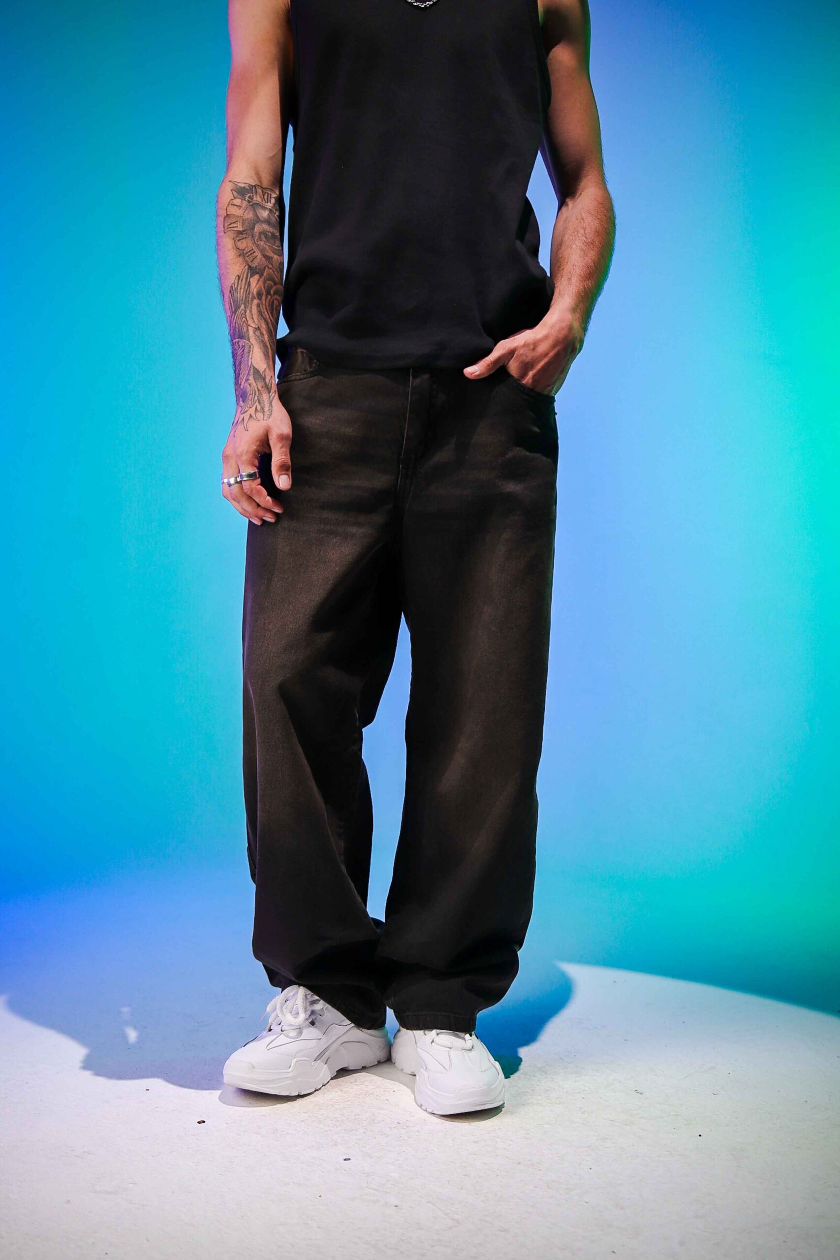 JEANS BAGGY OXIDO COFFEE - Imagen 2