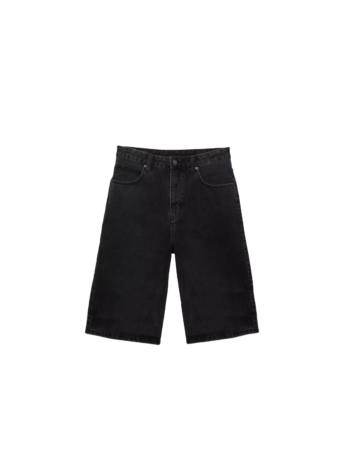 BERMUDA JEANS BAGGY BLACK