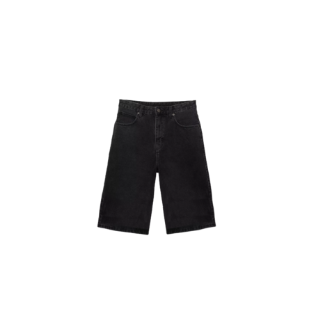 BERMUDA JEANS BAGGY BLACK