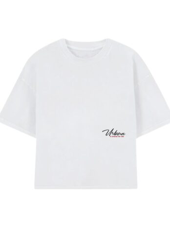 REMERA BOXY TRANSITION WHITE