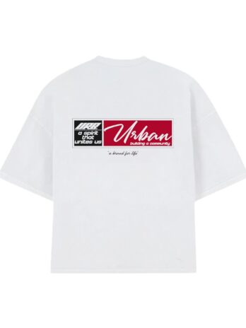 REMERA BOXY TRANSITION WHITE