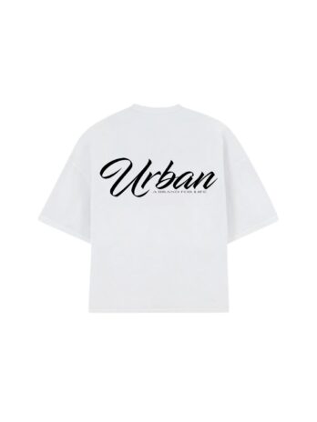 REMERA BOXY ABFL TRANSITION WHITE