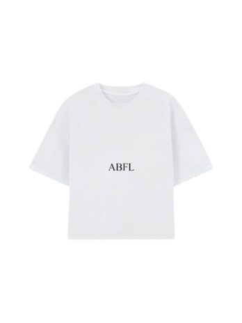 REMERA BOXY ABFL TRANSITION WHITE