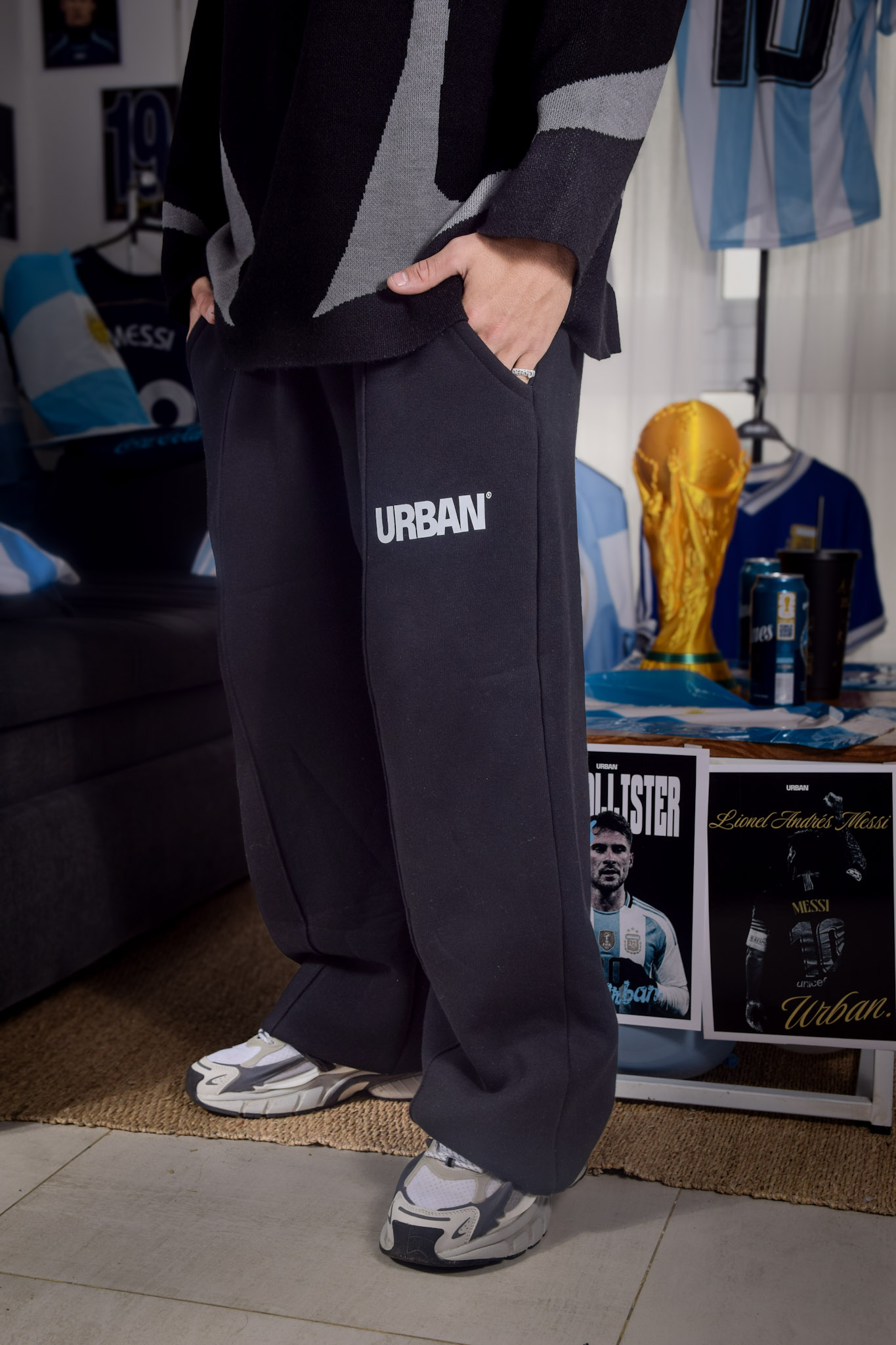 JOGGER BAGGY URBAN BLACK - Imagen 4