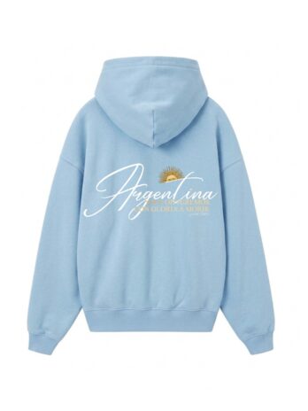 HOODIE || SPECIAL EDITION ARGENTINA || CELESTE
