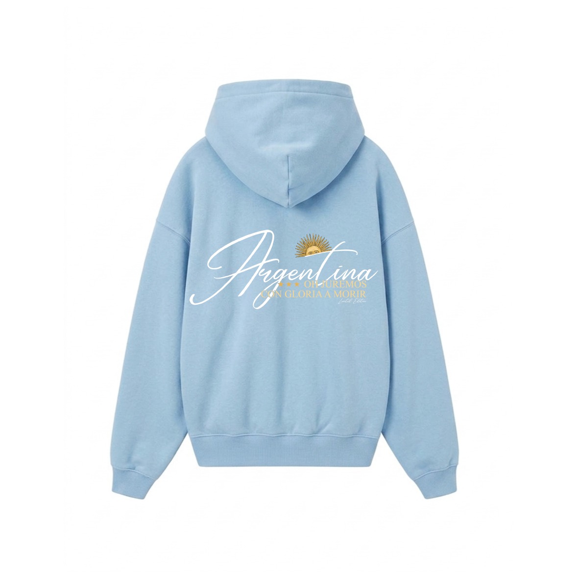HOODIE || SPECIAL EDITION ARGENTINA || CELESTE
