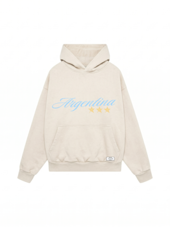 HOODIE – ARGENTINA #2 – OFF WHITE
