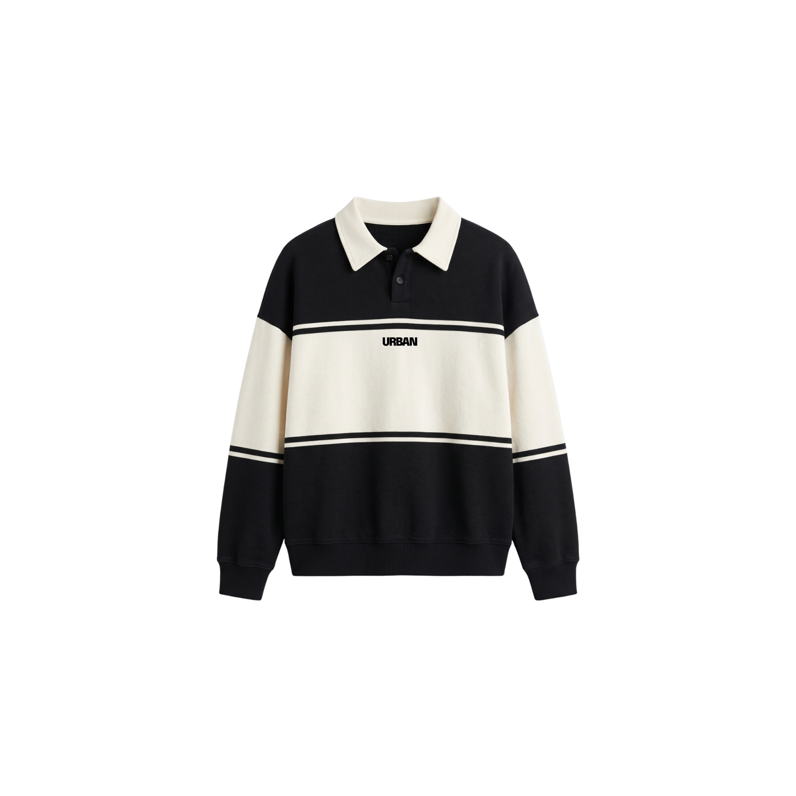 BUZO POLO DUO URBAN BLACK