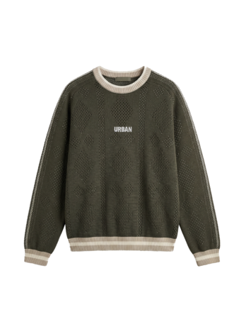 SWEATER – ADIDAS – VERDE OLIVA