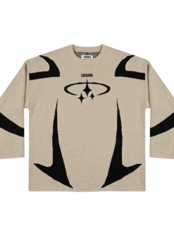 SWEATER TEJIDO – 3 ESTRELLAS – BEIGE