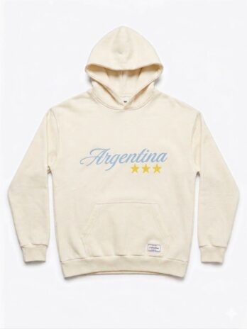 HOODIE – ARGENTINA #2 – OFF WHITE