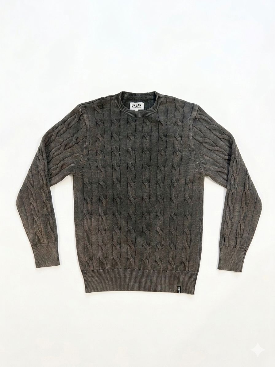 SWEATER ROTURAS URBAN - STONE WASH