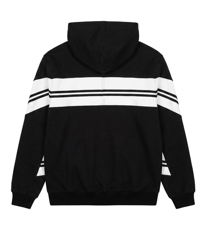 HOODIE ATHLETIC URBAN BLACK - Imagen 2