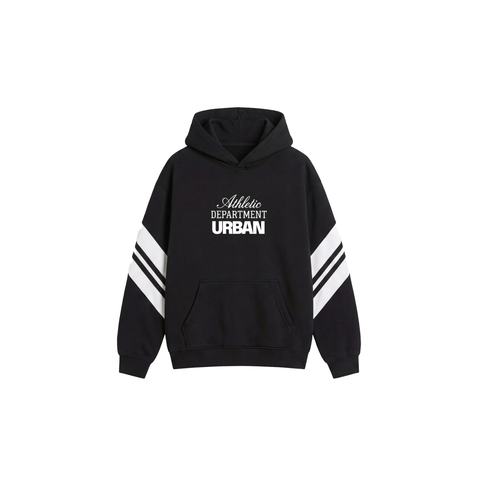 HOODIE ATHLETIC URBAN BLACK