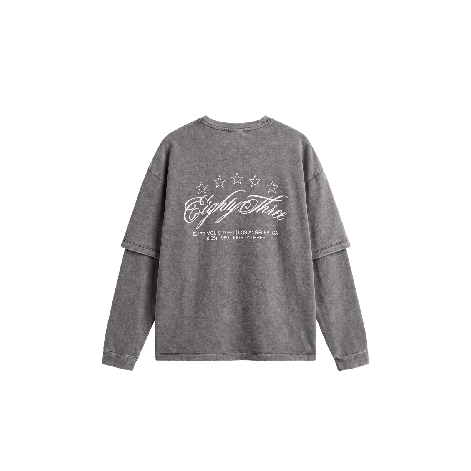 REMERA EIGHTY URBAN STONE WASH - Imagen 2