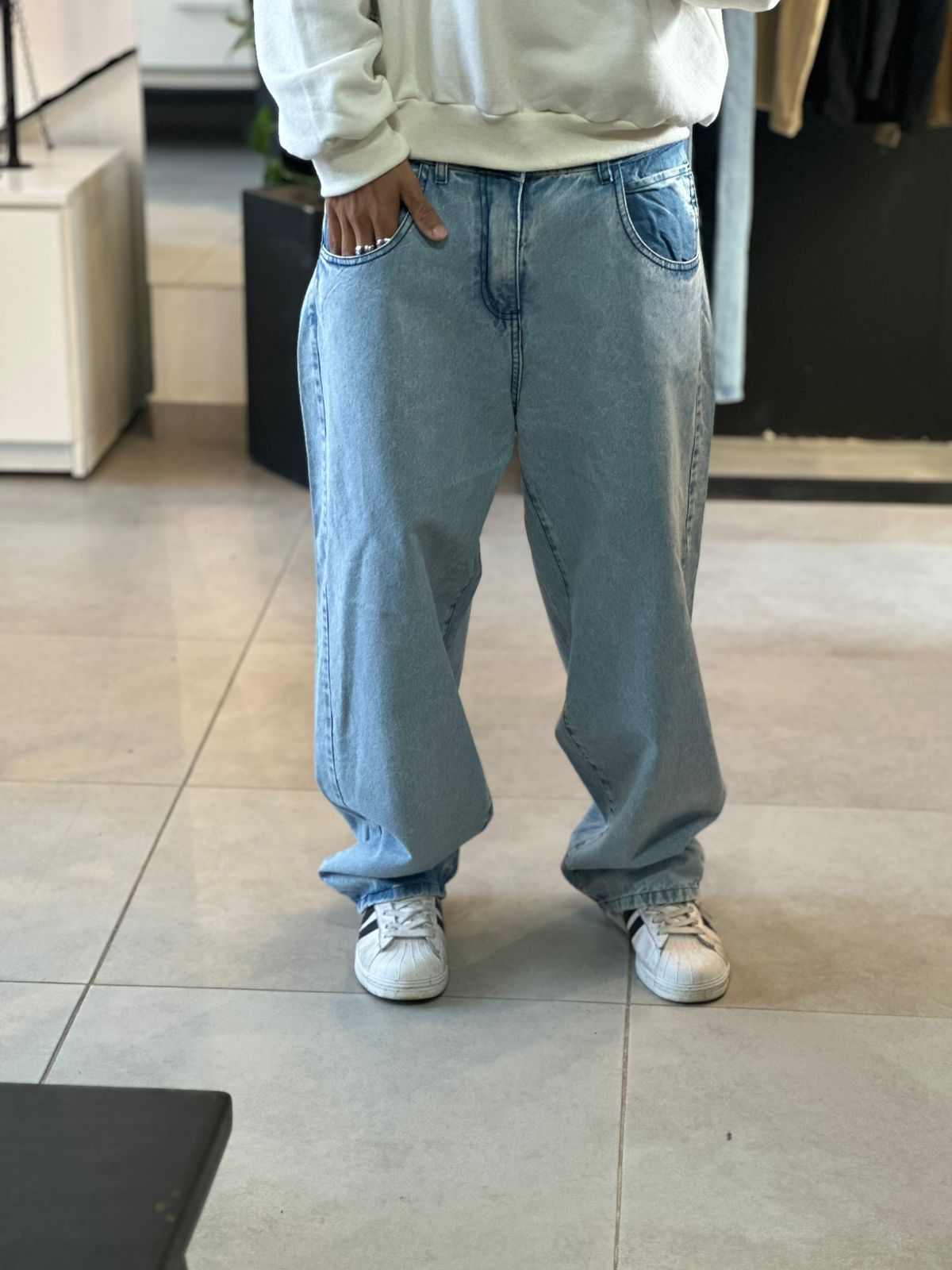 JEAN BAGGY URBAN SKY BLUE - Imagen 2