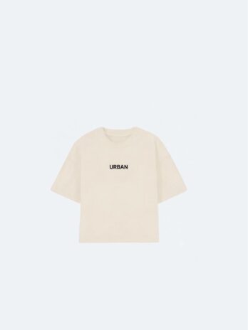 REMERA BOXY WHITE URBAN BASIC
