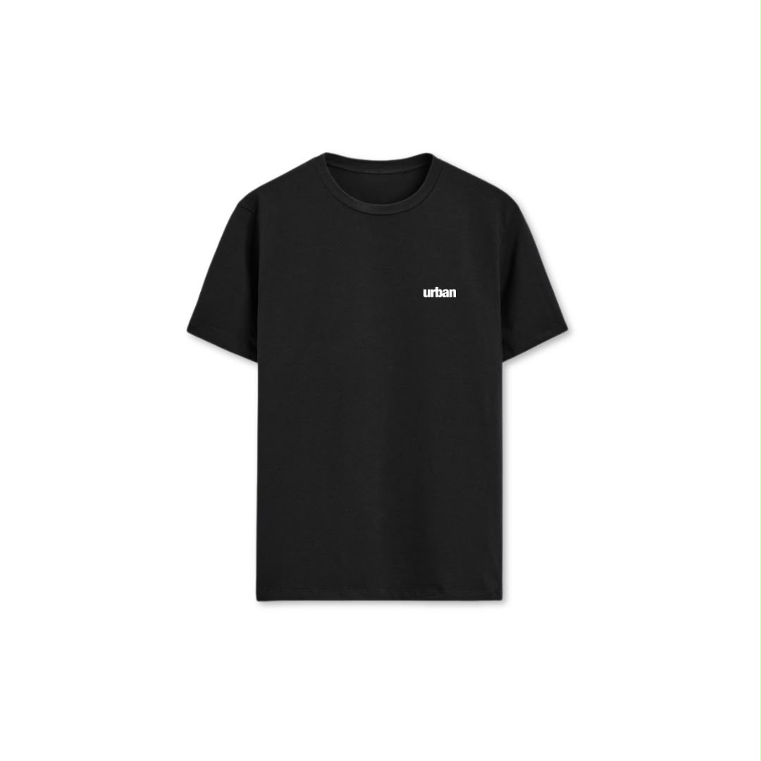 REMERA SLIM FIT URBAN BASIC BLACK