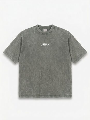 REMERA URBAN BASIC STONE WASH GRIS