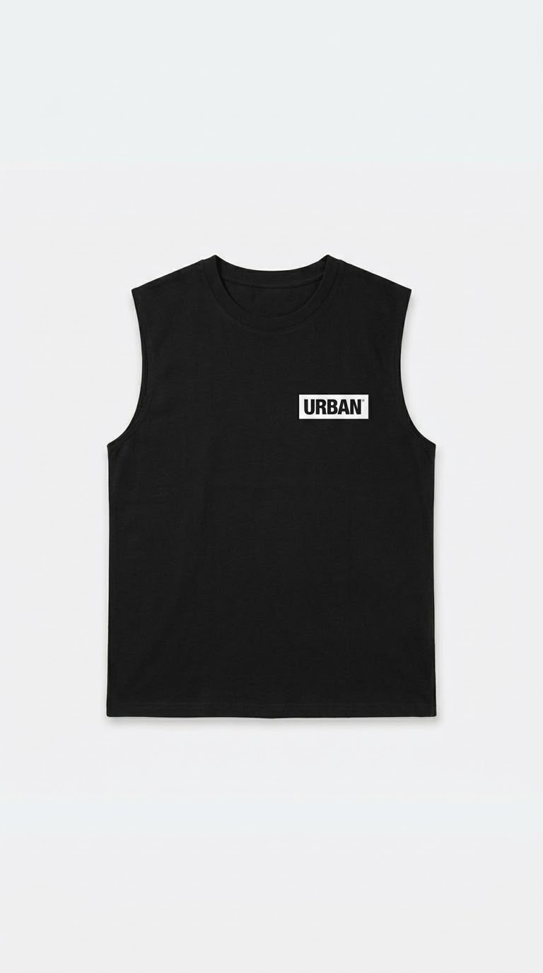 MUSCULOSA OVER URBAN BLACK