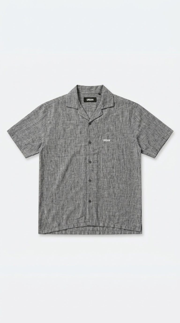 CAMISA URBAN SPRING GRIS JASPEADO