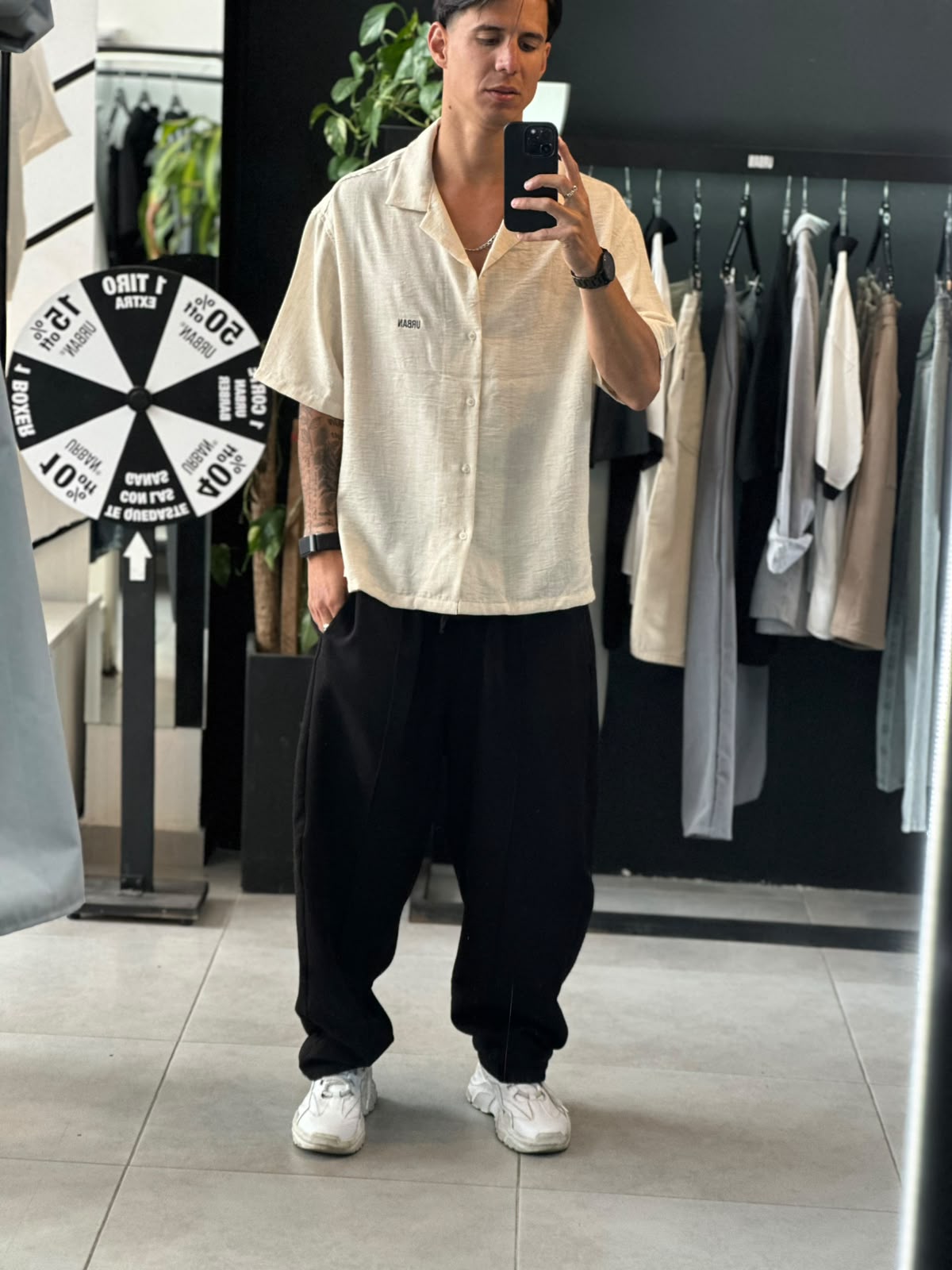 CAMISA URBAN SPRING NATURAL - Imagen 2